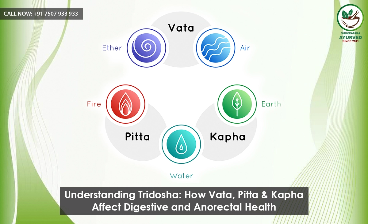Understanding Tridosha: How Vata, Pitta & Kapha Affect Digestive and Anorectal Health